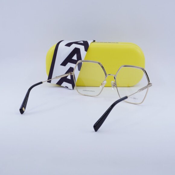 🕶️ New Marc Jacobs MJ 1104 0RHL 00 Eyeglasses - Gold/Black Frame 57mm - Picture 10 of 10